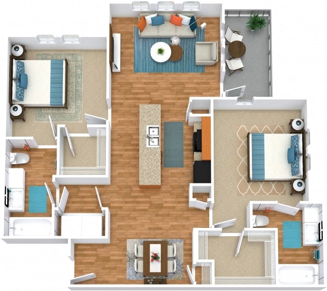 The Landings at Brooks City-Base Apartments, San Antonio, Texas B4